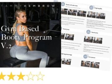 Tammy Hembrow Booty Workout Plan pdf