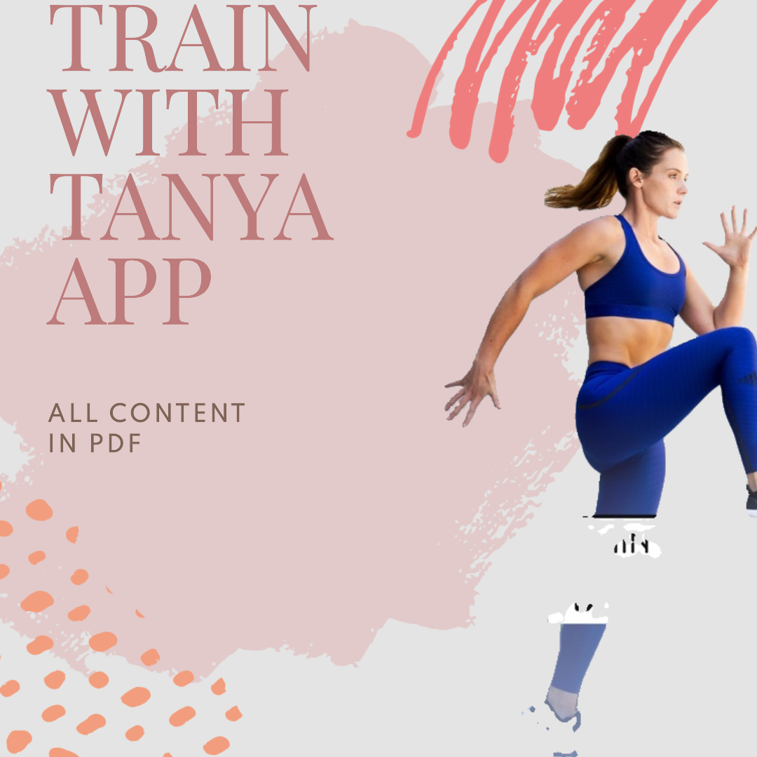 Train with Tanya App by Tanya Poppett pdf