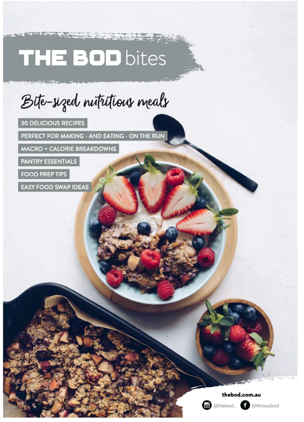 Sophie Guidolin's The Bod Bites Recipe Book pdf